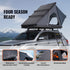 Uimoso Hardshell Rooftop Tent Car Pop-Up Outdoor Camping Travel Tents W/ Ladder
