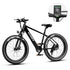 Professional Electric Bike for Adults, 26 X 4.0 Inches Fat Tire Electric Mountain Bicycle, 1000W Motor 48V 15Ah Eike for Trail Riding, Excursion and Commute, UL And GCC Certified