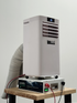 24V Pure DC Portable, Battery/Solar Air Conditioner & Heater (heat pump, 12,000 BTU/h)