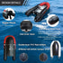 11FT Heavy-Duty Inflatable Dinghy With Aluminum Floor & Oars (SAK17362)
