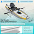 Portable 12FT Lightweight Inflatable PVC Fishing Kayak With Pedal System (SAK64328)