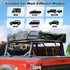 Summit Soft-Shell Aluminum Rooftop Tent With Ladder, LED Light Strip, And Memory Foam Mattress [2-3 Person] (SAK26814)