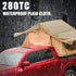 Summit Soft-Shell Aluminum Rooftop Tent With Ladder, LED Light Strip, And Memory Foam Mattress [2-3 Person] (SAK26814)