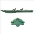 FSK16 FishSkiff™ Inflatable Fishing Boat 2 Person Swivel Seat Canopy Package