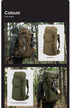75L Polyester Outdoor Backpack for Hiking and Camping