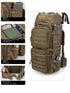 75L Polyester Outdoor Backpack for Hiking and Camping