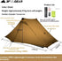 Outdoor Camping Hiking Crossing Ultralight Pole-free Pyramid Double-person Tent