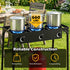 240,000 BTU 3-Burner Outdoor Propane Camp Stove