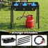 240,000 BTU 3-Burner Outdoor Propane Camp Stove