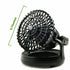 18-LED Camping Lantern and Two-Speed Fan, Battery Powered