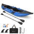 Inflatable 2-Person Kayak Set with Aluminium Oars, Pump and Repair Kit