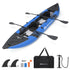 Inflatable 2-Person Kayak Set with Aluminium Oars, Pump and Repair Kit