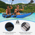 Inflatable 2-Person Kayak Set with Aluminium Oars, Pump and Repair Kit