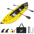 Inflatable 2-Person Kayak Set with Aluminium Oars, Pump and Repair Kit