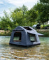 outdoor camping new large space air column inflatable roof tent