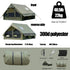 Easy to Set-Up Inflatable Camping Tent with Manual Pump Windproof Inflatable Tent for Outdoor Adventure