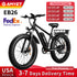 AMYET Electric Bike EB26 Adults Electric Bicycle Peak 1500W 48V 15AH e bike 26" Fat Tire Mountain Bike 31mph  Electric Dirt Bike