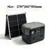 NNYDEL M600 / M800 LiFePO4 Portable Power Station - 448Wh or 589Wh, 220V Output