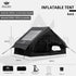 Outdoor Inflatable Camping Tent with a Panoramic Skylight, Suitable for Activities Such as Camping, Hiking, and Fishing.