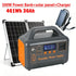 500W 220V Portable Power Station Solar Generator 461Wh 36Ah LiFePO4 Battery Power Bank for Outdoor Camping RV Emergency Energy