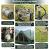 Easy to Set-Up Inflatable Camping Tent with Manual Pump Windproof Inflatable Tent for Outdoor Adventure