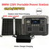 800W 46Ah Portable Power Station 600W/800W 589WH Solar Generator Backup PowerBank for Outdoor Camping, Home Emergency, RV Travel