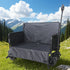 Outdoor Travel Seated Camping Cart Hiking Convenient Relaxing Large Capacity Loadable Trolley Outdoor Transported Multi Tools