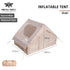 Outdoor Inflatable Camping Tent with a Panoramic Skylight, Suitable for Activities Such as Camping, Hiking, and Fishing.