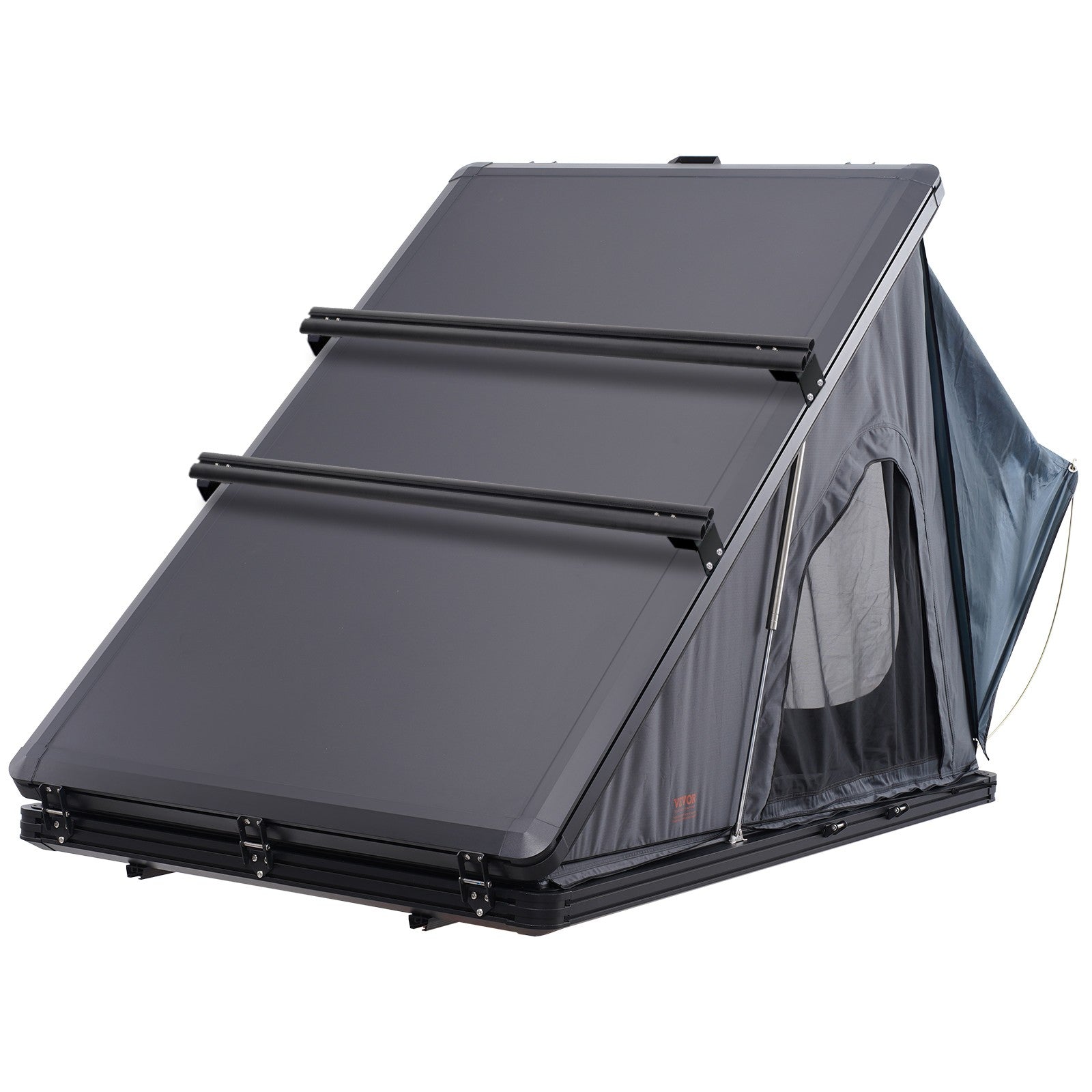 Uimoso Hardshell Rooftop Tent Car Pop-Up Outdoor Camping Travel Tents W/ Ladder