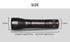 STEVVEX Rechargeable UV and LED Flashlight with Magnetic Base