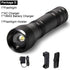 STEVVEX Rechargeable UV and LED Flashlight with Magnetic Base