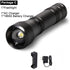 STEVVEX Rechargeable UV and LED Flashlight with Magnetic Base