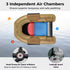 Camouflage Inflatable Fishing Float Tube with Fish Ruler Angling Base 2 Storage Pockets Pump