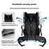 Polyester Internal-Frame Camping and Hiking Backpack