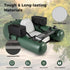 Camouflage Inflatable Fishing Float Tube with Fish Ruler Angling Base 2 Storage Pockets Pump