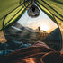18-LED Camping Lantern and Two-Speed Fan, Battery Powered