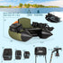 Portable Fishing Boat with 3 Detachable Storage Boxes