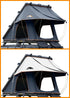 Roll over image to zoom in Adventurer Plus Rooftop Tent Hardshell with Side Awning, Air Conditioner Outlet with Bracket, &Replaceable Rain Flies, Truck Bed Tent for Camping, Pop Up Overland Roof Tents