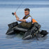 Portable Fishing Boat with 3 Detachable Storage Boxes