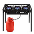 ZOKOP 225,000 BTU 3-Burner Outdoor Propane Camp Stove