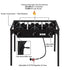 ZOKOP 225,000 BTU 3-Burner Outdoor Propane Camp Stove