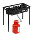 ZOKOP 225,000 BTU 3-Burner Outdoor Propane Camp Stove