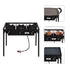 ZOKOP 225,000 BTU 3-Burner Outdoor Propane Camp Stove