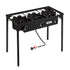 ZOKOP 225,000 BTU 3-Burner Outdoor Propane Camp Stove