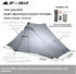 Outdoor Camping Hiking Crossing Ultralight Pole-free Pyramid Double-person Tent