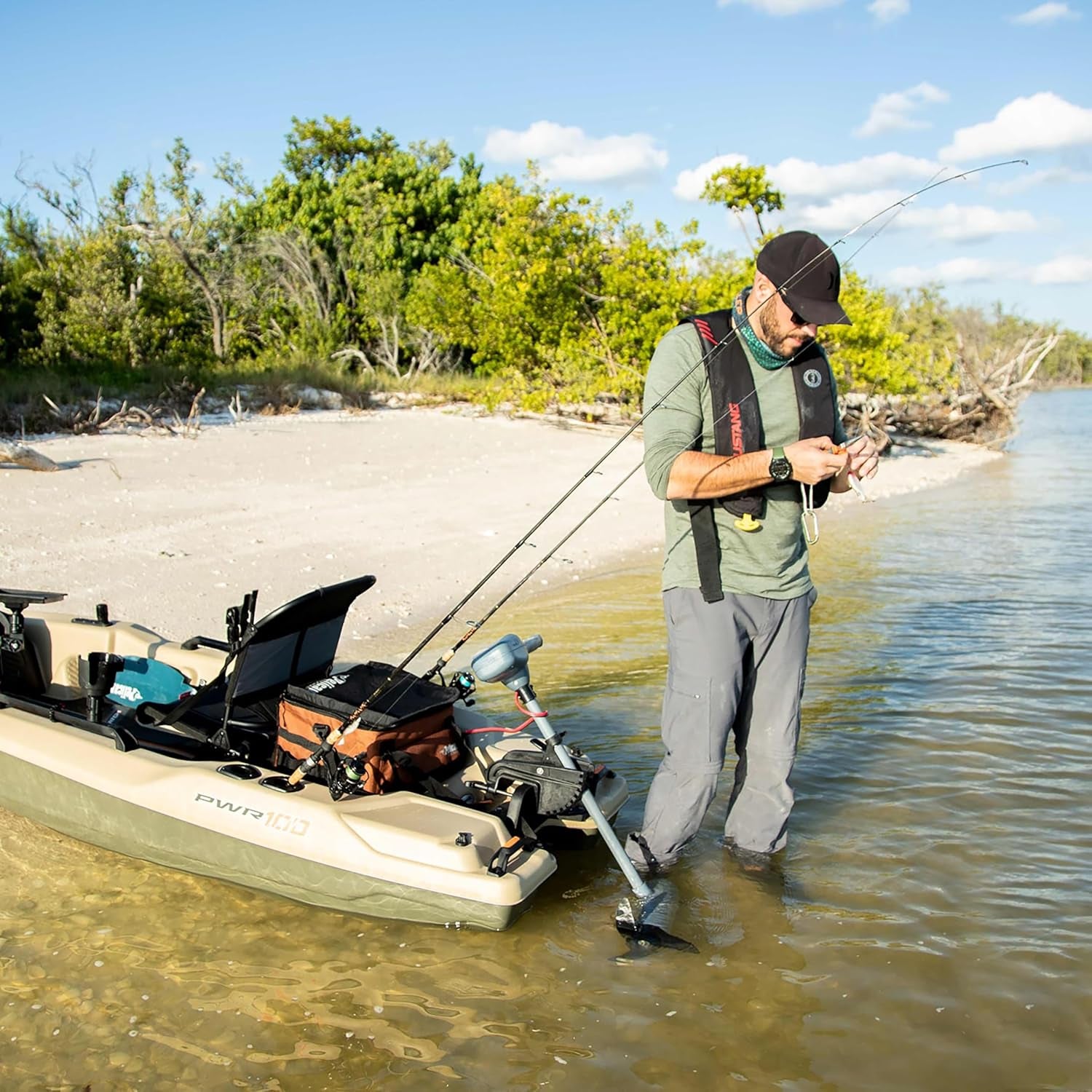 Catch PWR 100 - Sit-On-Top Fishing Kayak - Ergo360 Seating System - 10 Ft