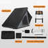 Ridge Heavy-Duty Aluminum Hard-Shell Rooftop Tent With Ladder, LED Lighting, And Memory Foam Mattress (SAK82931)