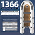 10-Foot Portable Inflatable Dinghy Boat Kit