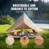Premium 4-Season Camping Canvas Bell Yurt Tent With Stove Jack (SAK47589)
