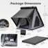 Apex Premium Lightweight Hard Shell Rooftop Tent With LED Strip And Memory Foam (SAK51780)
